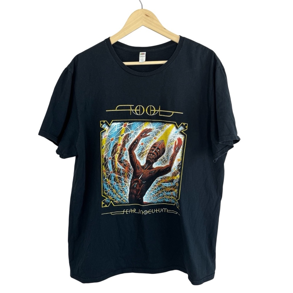 Tool 2022 US Tour Band Tee Shirt Mens Large Graphic Concert Fear Inoculum Sz XL